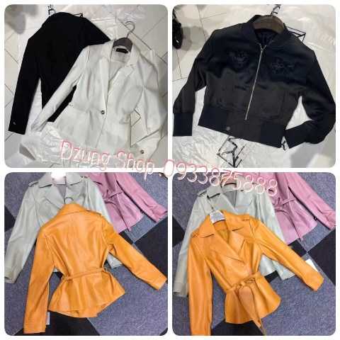 BST ÁO DA DÁNG NGẮN 