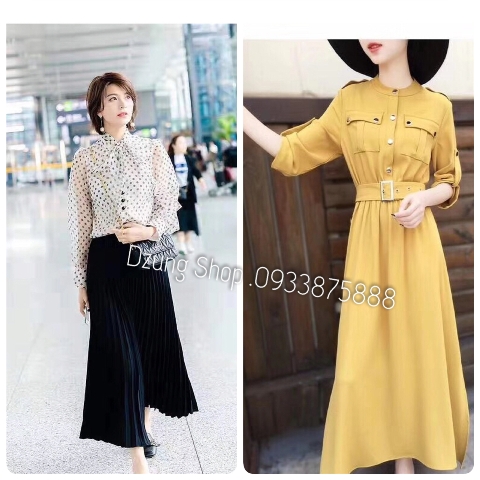 BST VÁY THÁNG 10 NEW HOT THU ĐÔNG 2018
