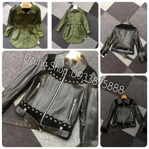 BST ÁO KHOÁC NGẮN CÁC MÀU 