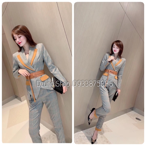 SET BỘ VEST DÀI CÁC MẪU SIÊU HOT