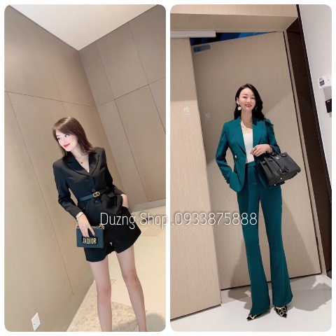 SET BỘ VEST DÀI CÁC MẪU SIÊU HOT