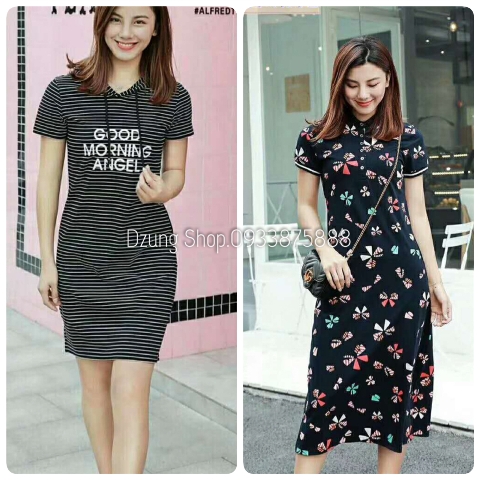 BST VÁY THUN LẠNH SIÊU CẤP XUÂN HÈ NEW HOT 2019