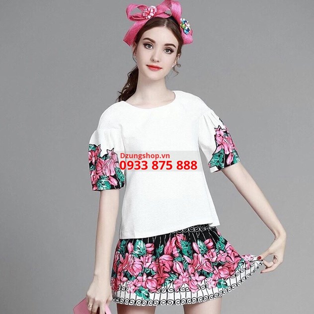 Sét bộ thời trang xuân hè 2016 cực hót