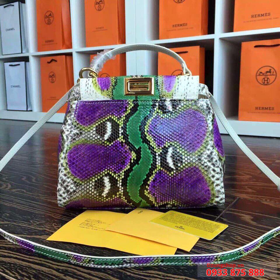 Túi xách thời trang nữ kiểu da rắn