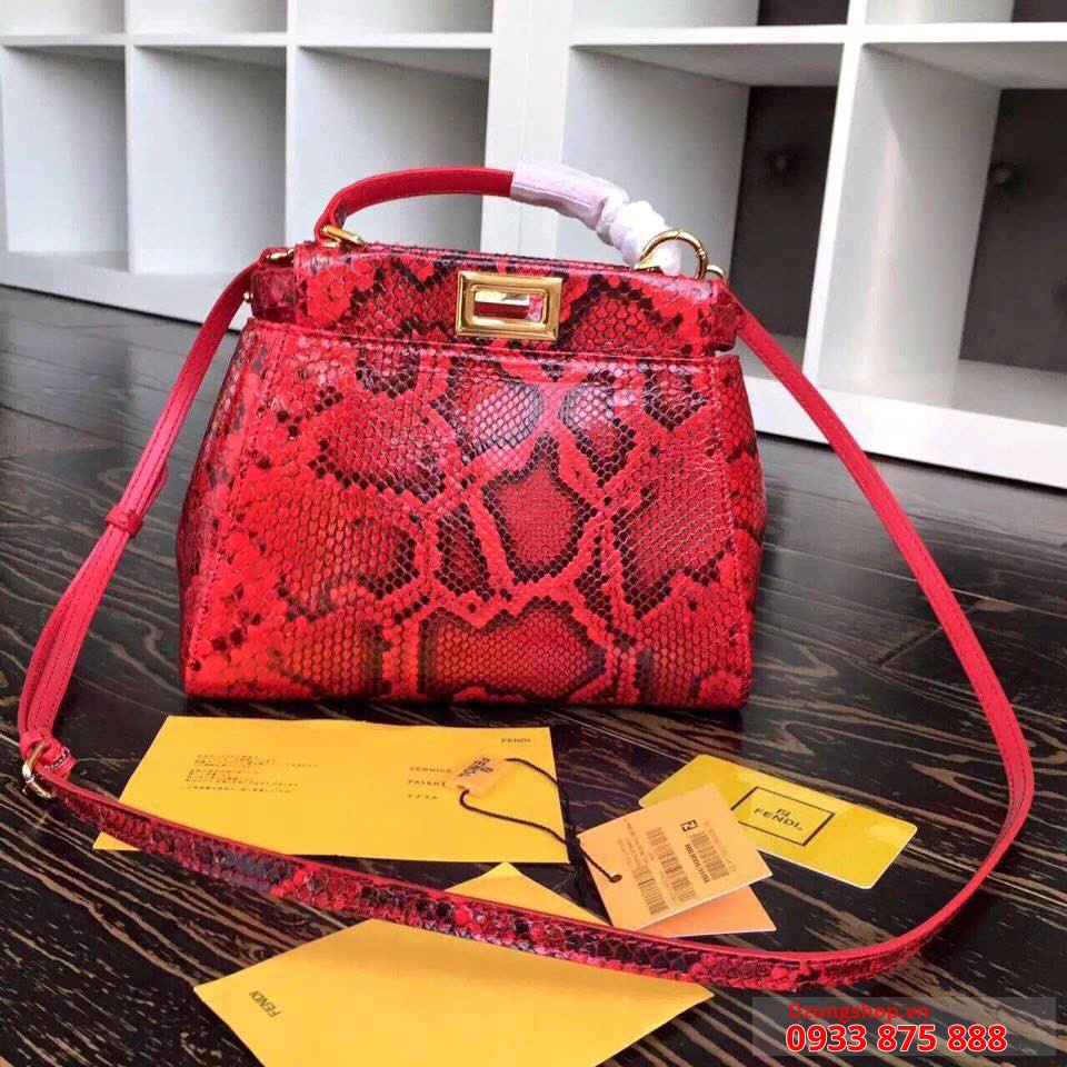 Túi xách thời trang nữ kiểu da rắn
